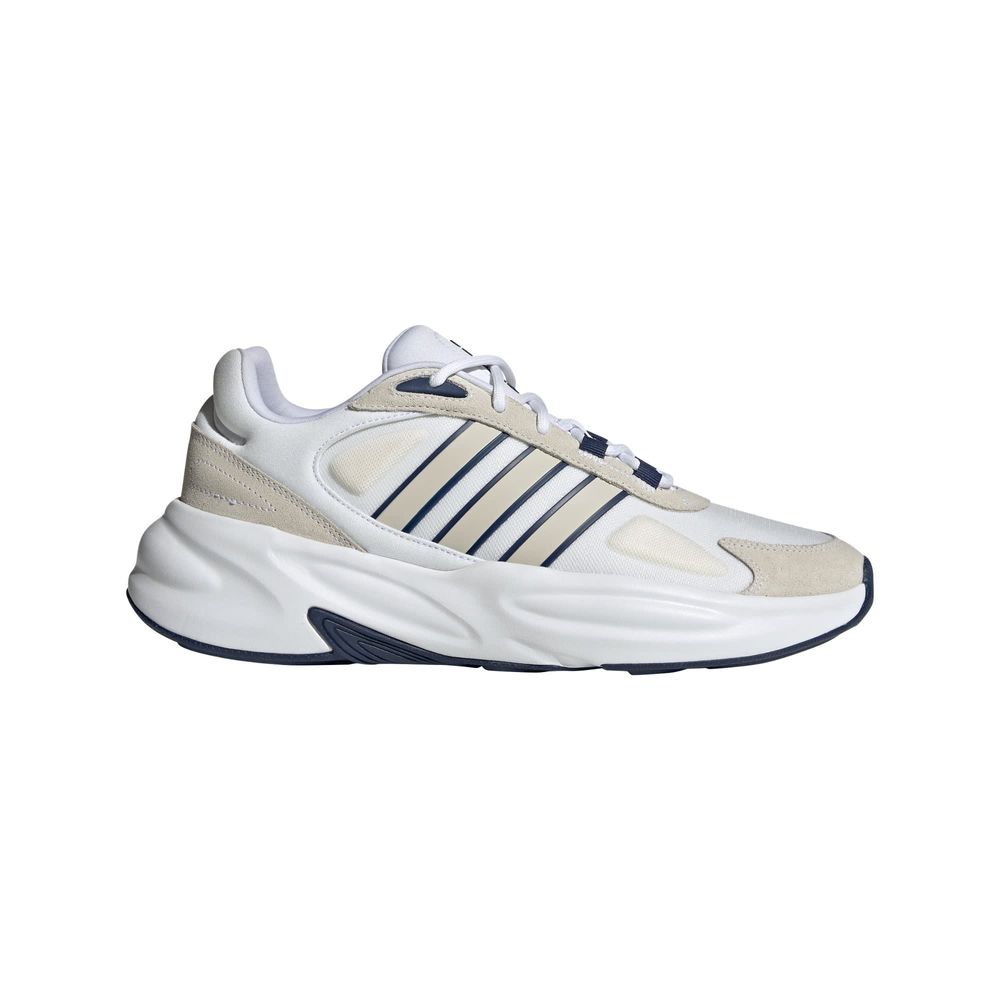 Tenis Ozelle Cloudfoam Adidas Blanco Hombre