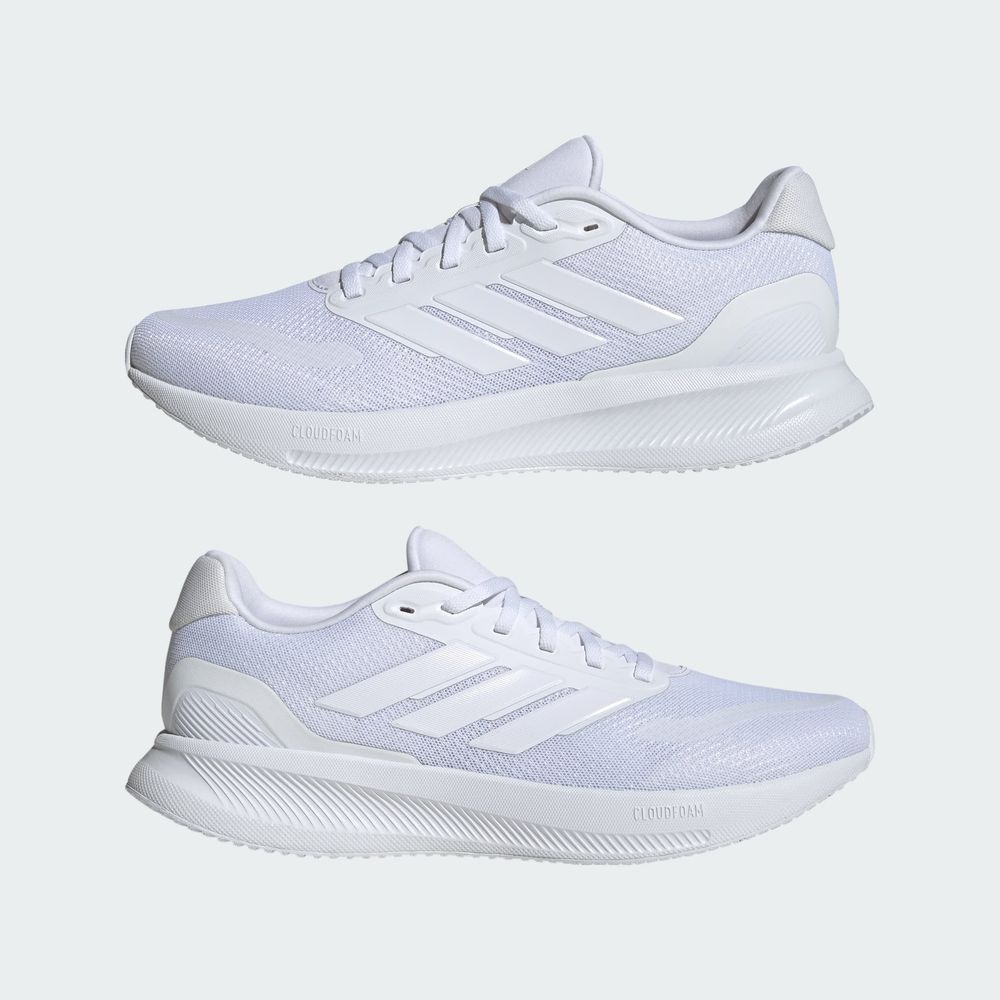 Foto 9 pulgar | Tenis Adidas Running Runfalcon 5 Blanco para Hombre