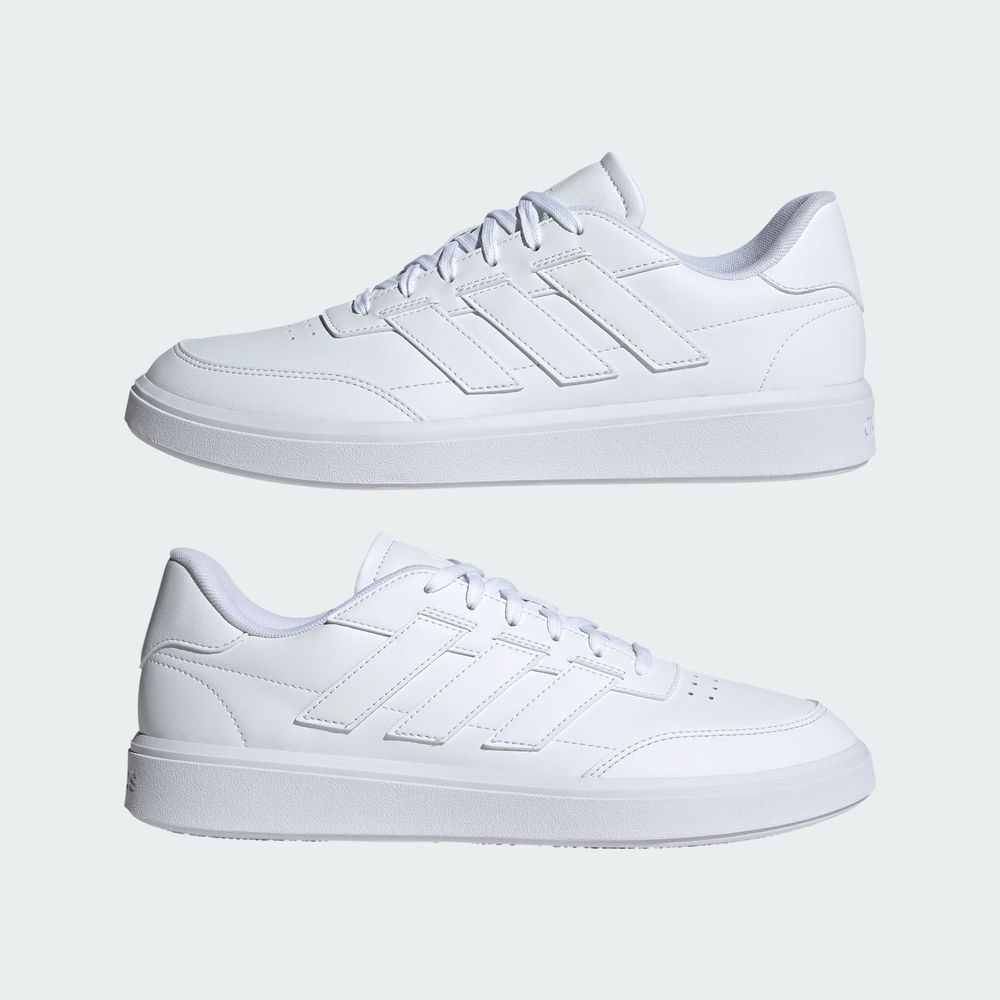 Foto 9 pulgar | Tenis Adidas Courtblock Blanco Unisex