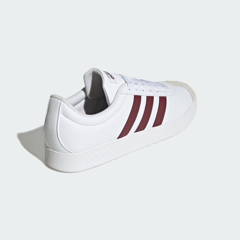 Foto 8 pulgar | Tenis Adidas Vl Court Base Blanco Unisex
