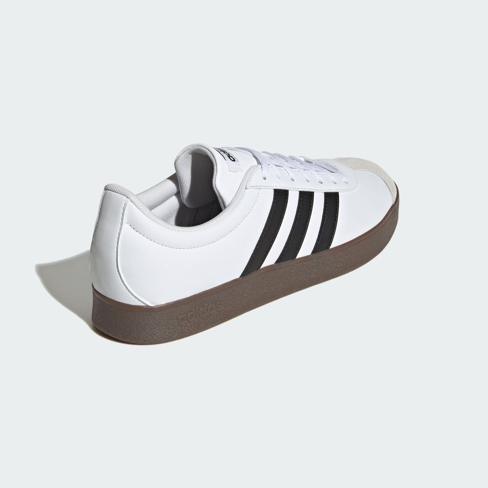 Foto 8 pulgar | Tenis Adidas Vl Court Base Blancos Unisex