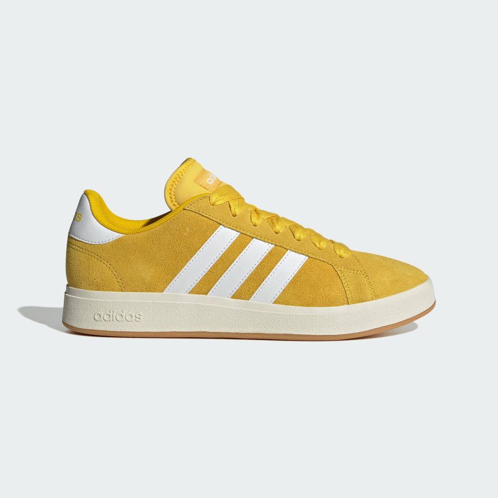 Foto 3 pulgar | Tenis Adidas Grand Court Base 00s Adidas Amarillo Hombre