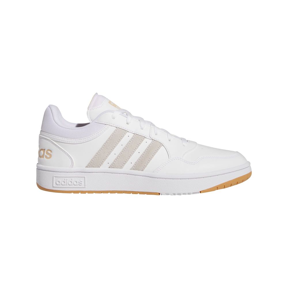 Foto 2 pulgar | Tenis Adidas Hoops 3.0 Low Classic Vintage Blanco para Hombre