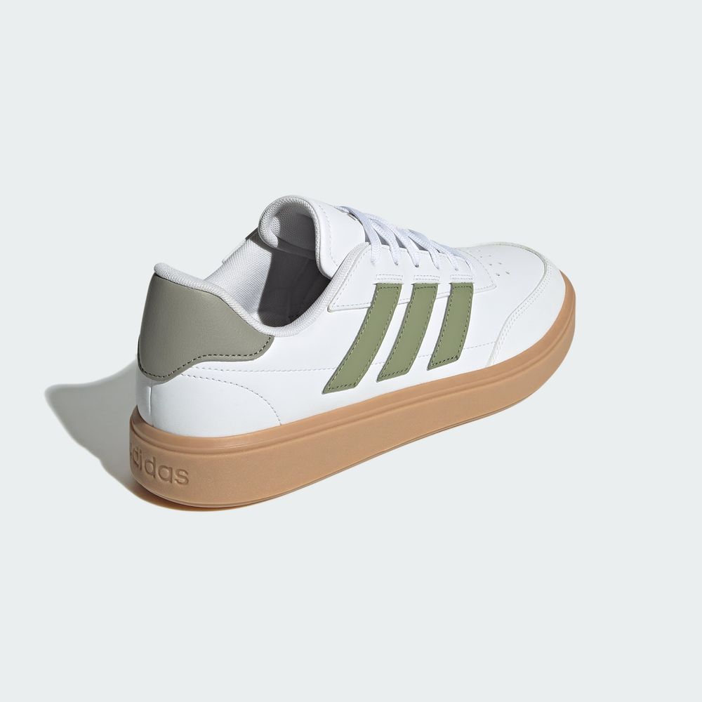 Foto 8 pulgar | Tenis Adidas Courtblock Blancos