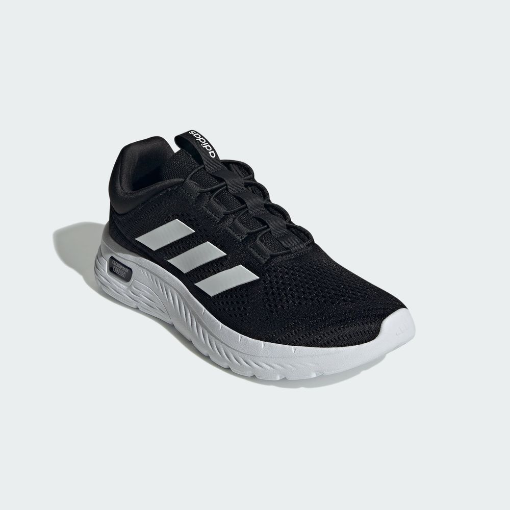 Foto 7 pulgar | Tenis Cloudfoam Comfy Con Cordones Elásticos Adidas Negros para Hombre