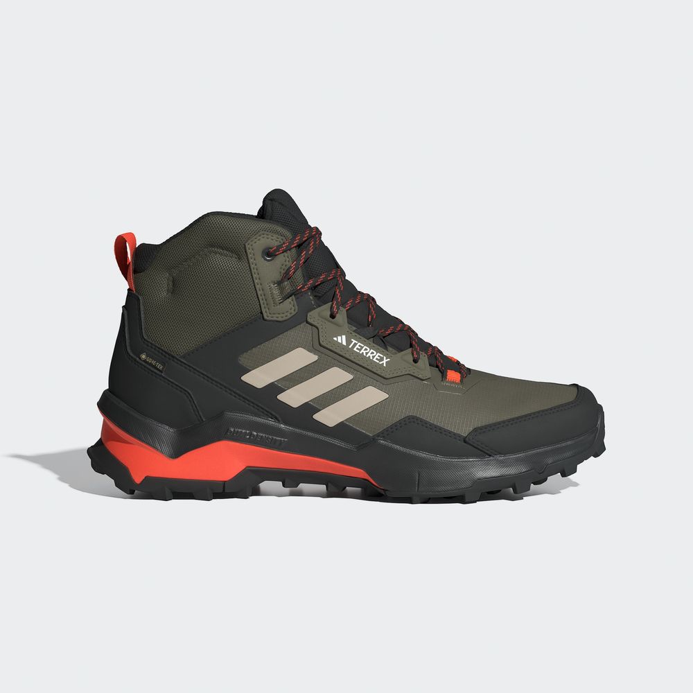 Foto 3 pulgar | Tenis De Senderismo Terrex Ax4 Mid Gore-tex Adidas Verde Hombre