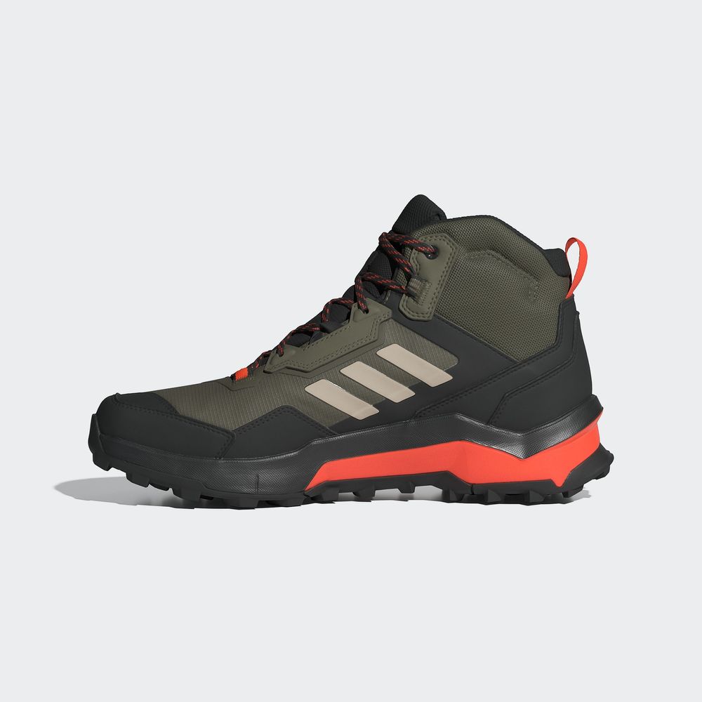 Foto 4 pulgar | Tenis De Senderismo Terrex Ax4 Mid Gore-tex Adidas Verde Hombre