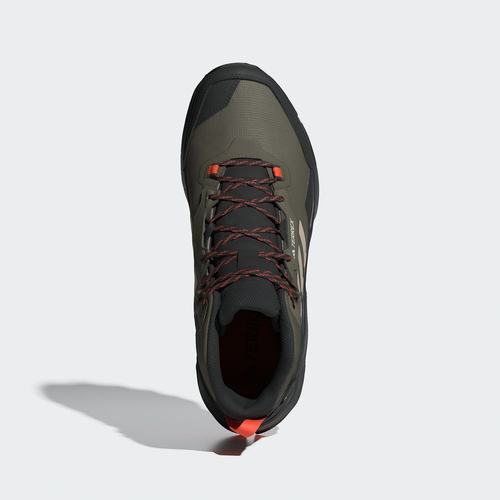 Foto 5 pulgar | Tenis De Senderismo Terrex Ax4 Mid Gore-tex Adidas Verde Hombre