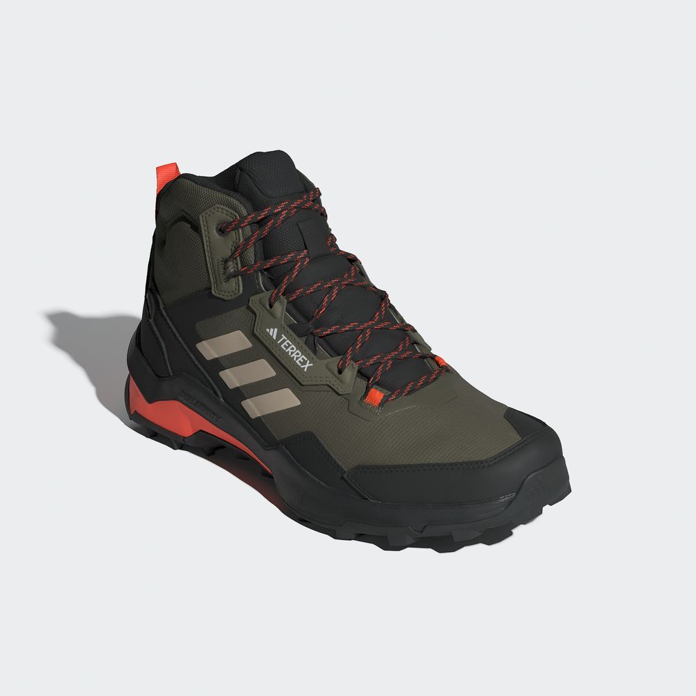 Foto 7 pulgar | Tenis De Senderismo Terrex Ax4 Mid Gore-tex Adidas Verde Hombre