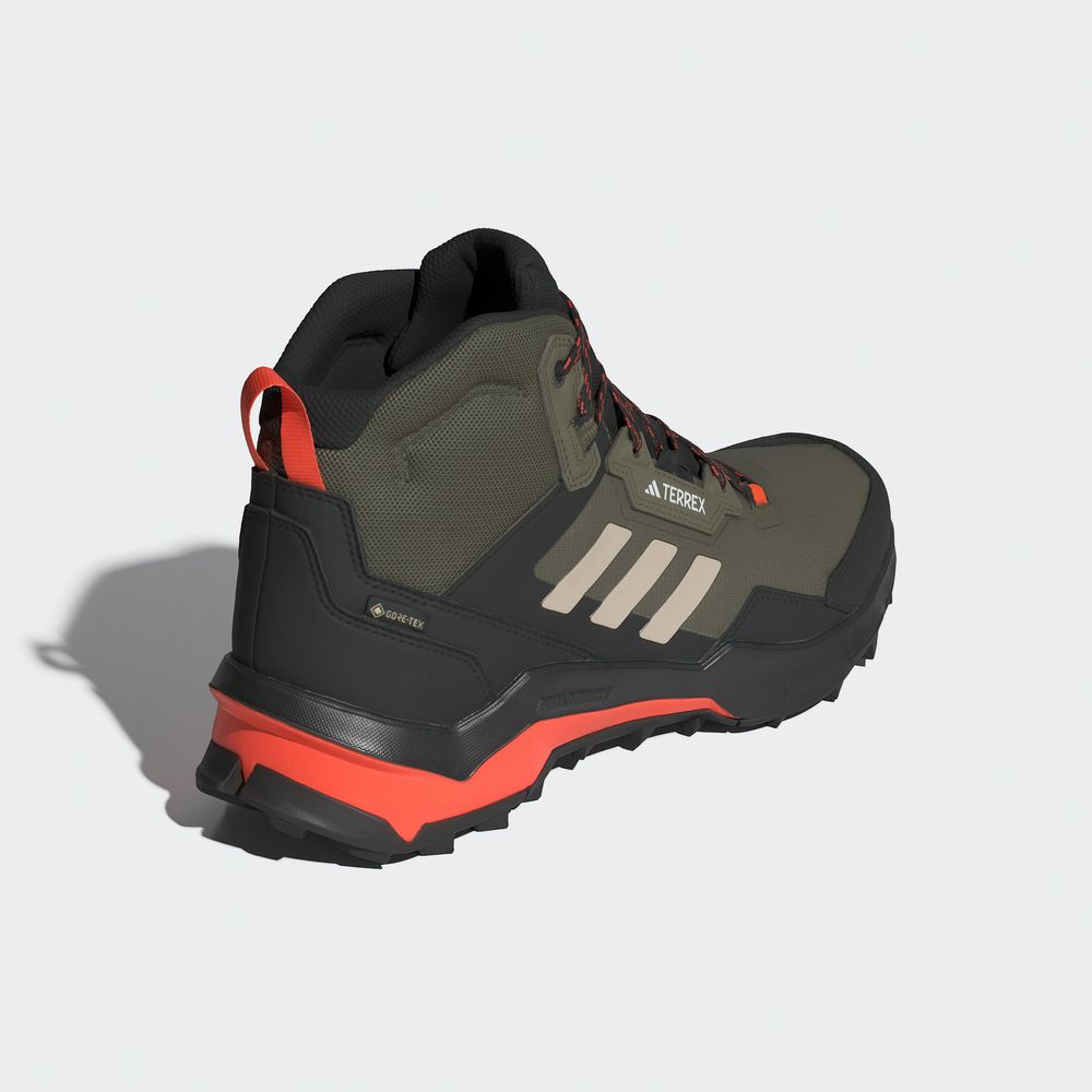 Foto 8 pulgar | Tenis De Senderismo Terrex Ax4 Mid Gore-tex Adidas Verde Hombre