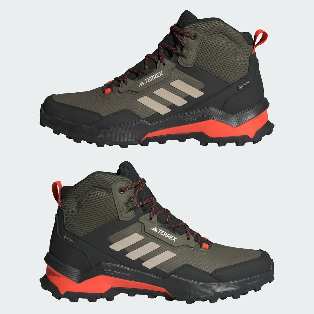 Foto 9 pulgar | Tenis De Senderismo Terrex Ax4 Mid Gore-tex Adidas Verde Hombre
