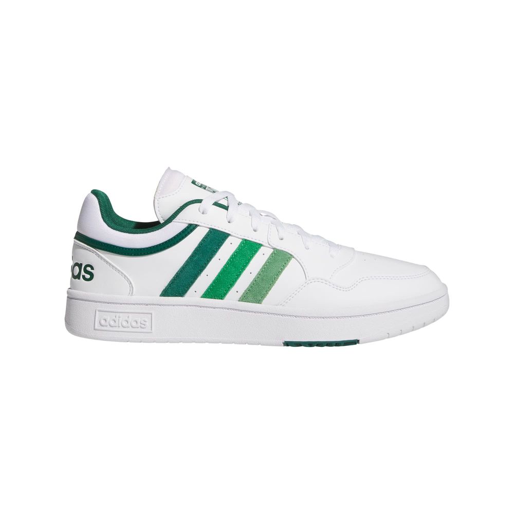 Foto 2 pulgar | Tenis Hoops 3.0 Low Classic Vintage Adidas Blanco Hombre