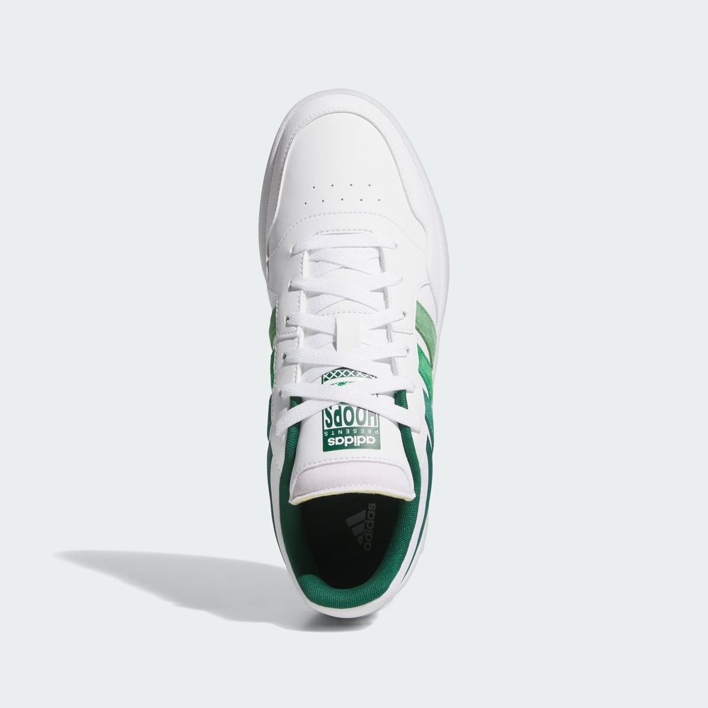 Foto 5 pulgar | Tenis Hoops 3.0 Low Classic Vintage Adidas Blanco Hombre