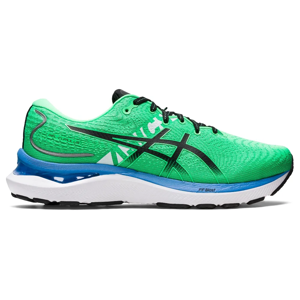 Tenis Asics Cumulus 1011b481300 Para Hombre Color Verde