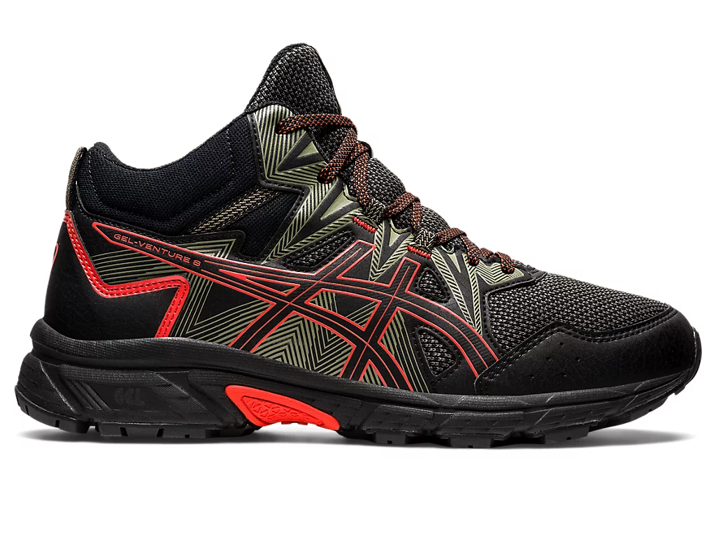 Foto 3 pulgar | Tenis Para Trail Asics Venture 1011a993005 Para Hombre Color Negro