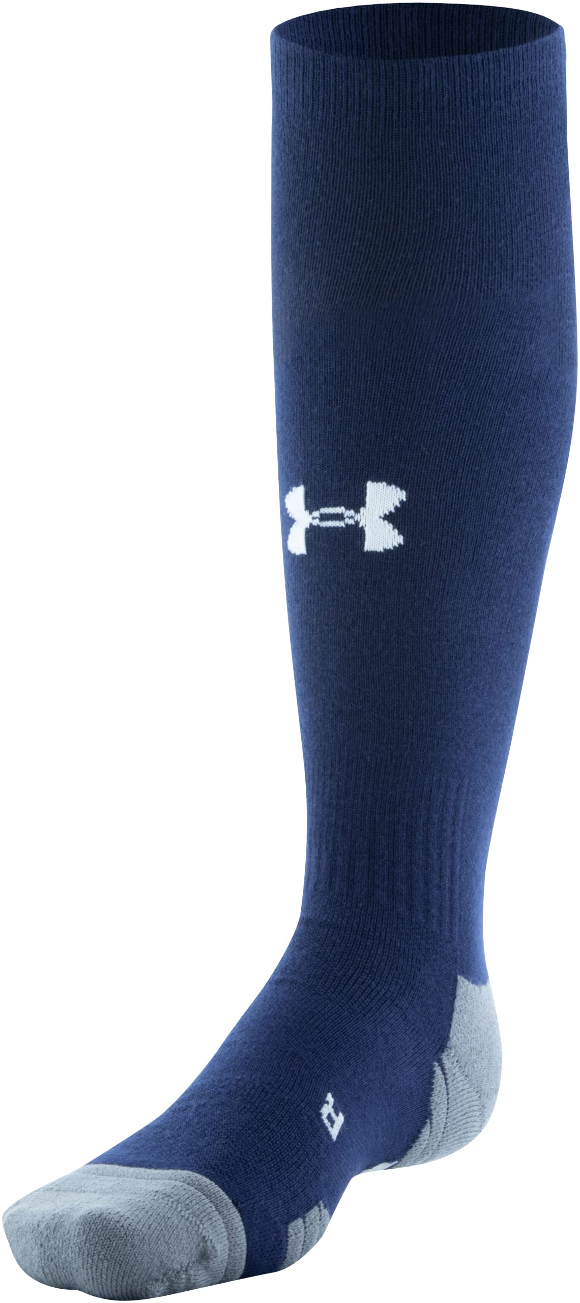 Calcetines Under Armour Team Over-calf Para Adulto, Color Azul Medianoche - Venta Internacional.