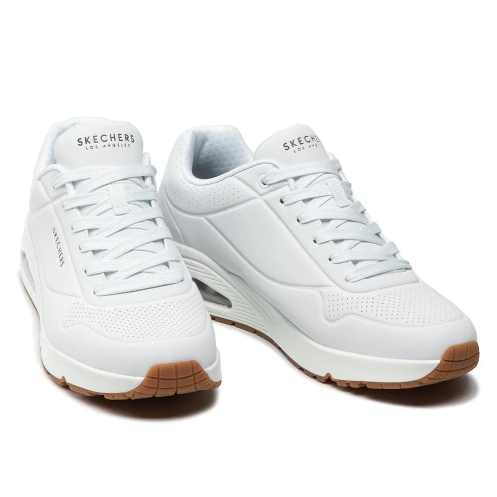 Foto 4 pulgar | Tenis Skechers Uno Para Hombre 52458wht Blanco