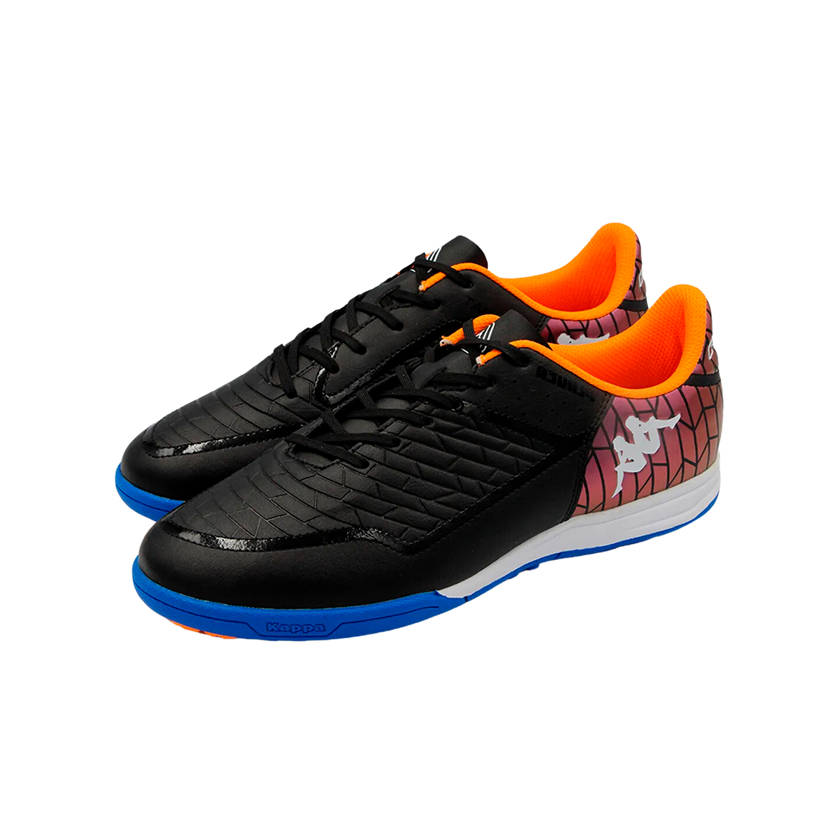 Foto 2 | Tenis Futbol Rapido Turf Kappa Kombat Player Base Tg Hombre Negro/azul