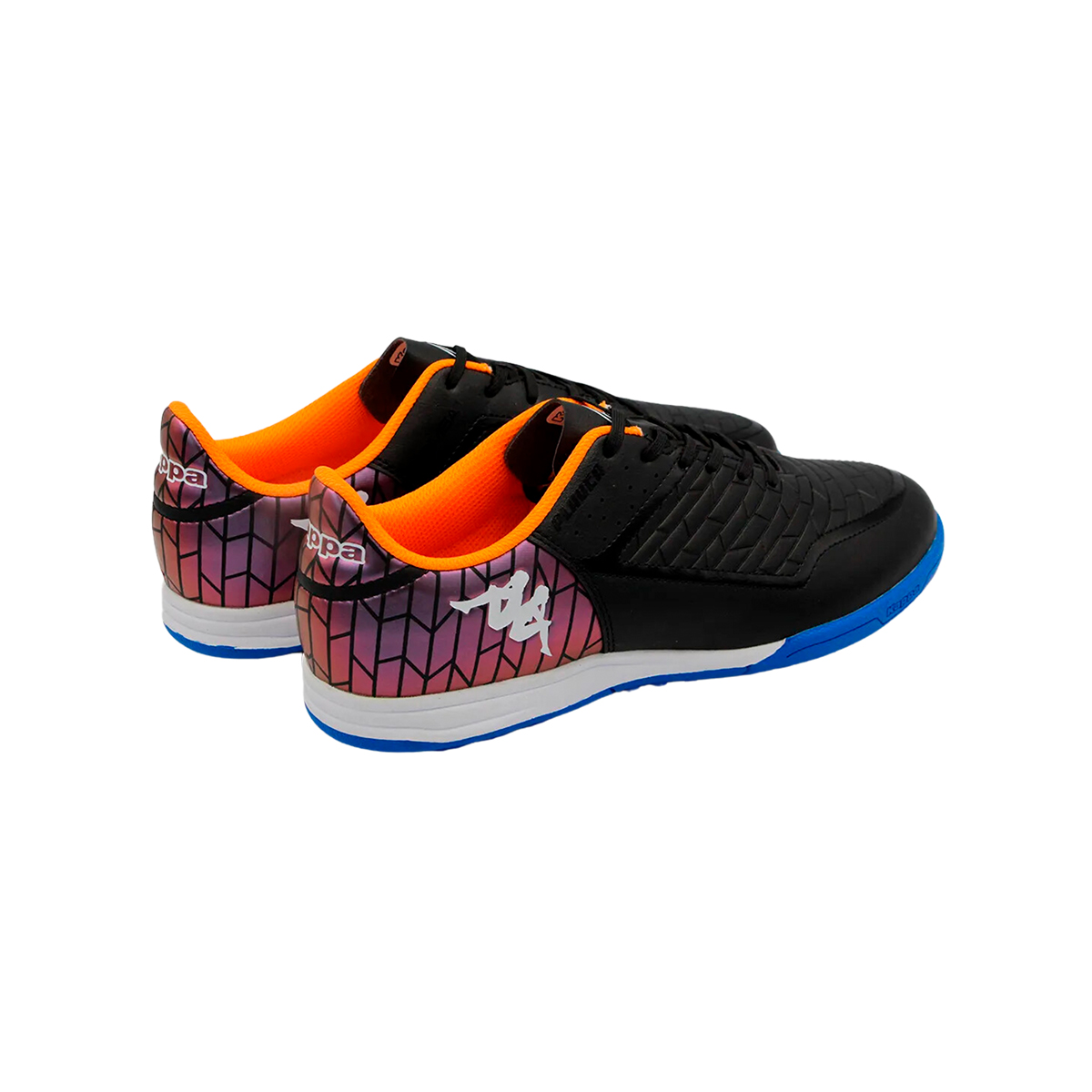 Foto 6 pulgar | Tenis Futbol Rapido Turf Kappa Kombat Player Base Tg Hombre Negro/azul