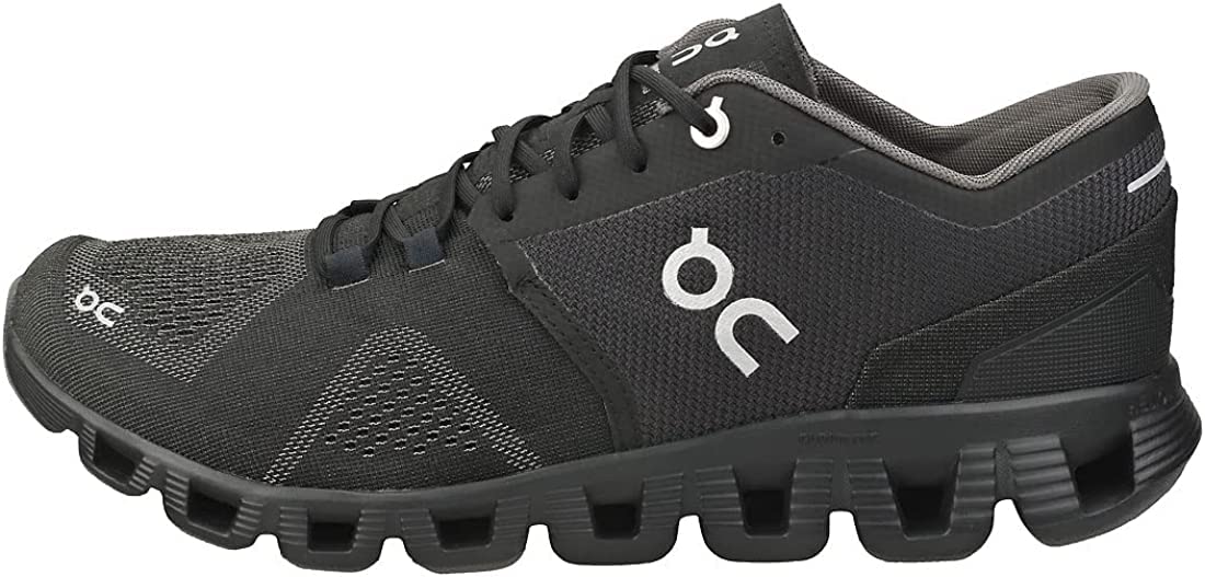 Foto 6 pulgar | Zapatillas On Cloud X Para Hombre, Color Negro/asfalto, Talla 9, Talla Mediana Ee. Uu. - Venta Internacional.