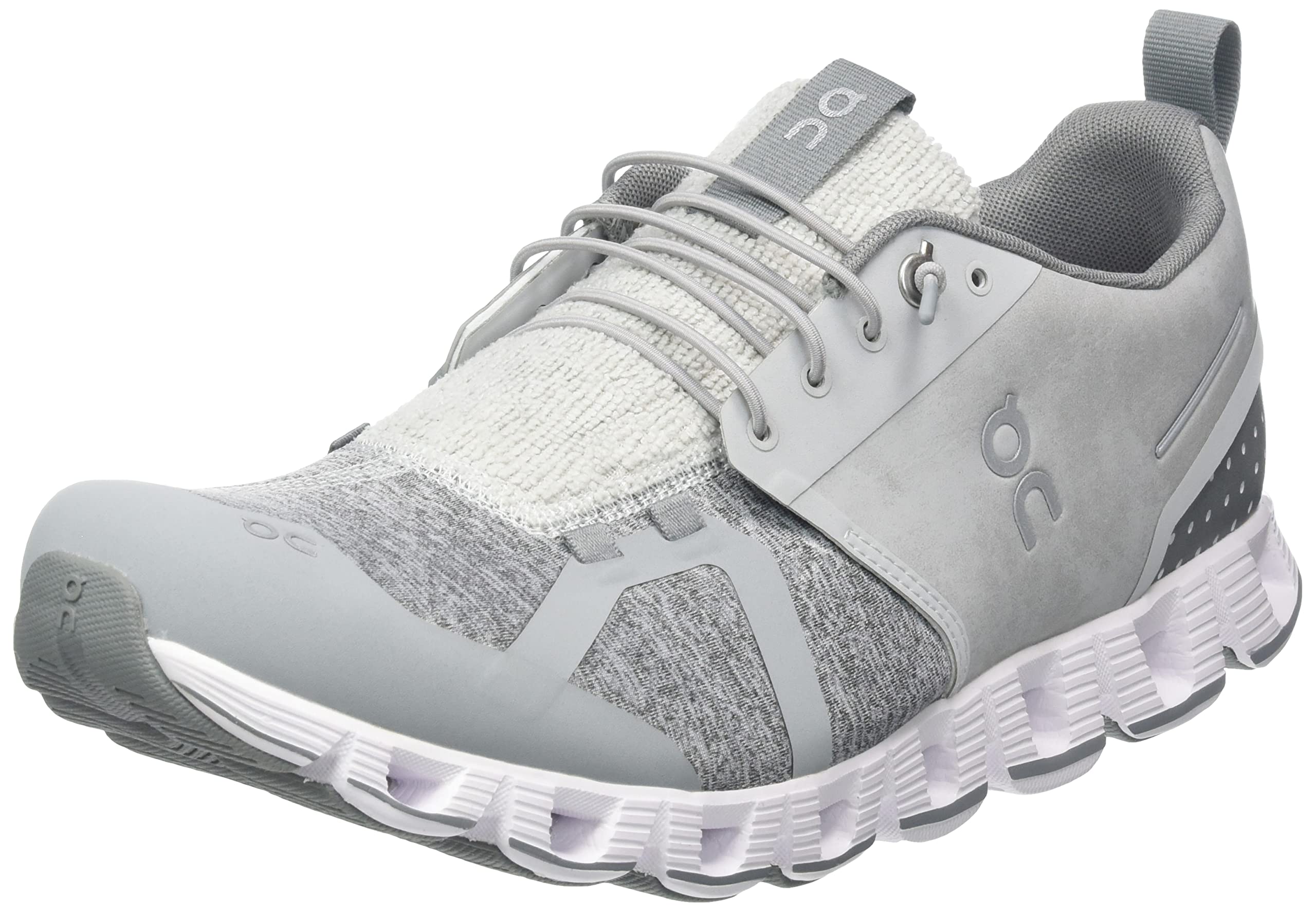 Foto 2 pulgar | Zapatillas On Cloud Terry Para Hombre Plateadas 10us - Venta Internacional.