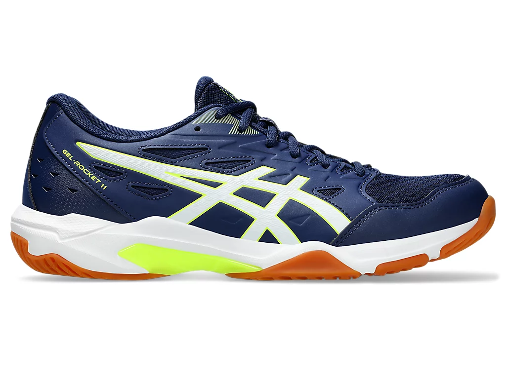 Foto 2 pulgar | Tenis Asics Rocket 11 Azul para Hombre