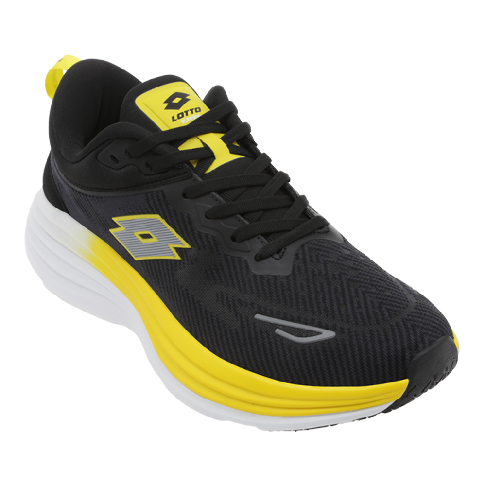 Tenis Lotto One Rex Para Hombre Color Negro