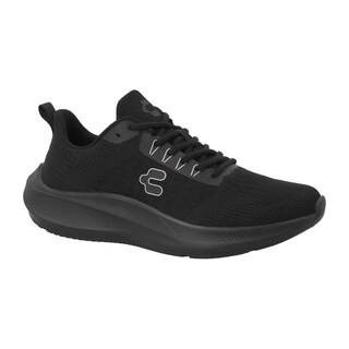 Foto 2 | Tenis Charly 87000 Negro Deportivos Para Hombre Textil Suaves Originales