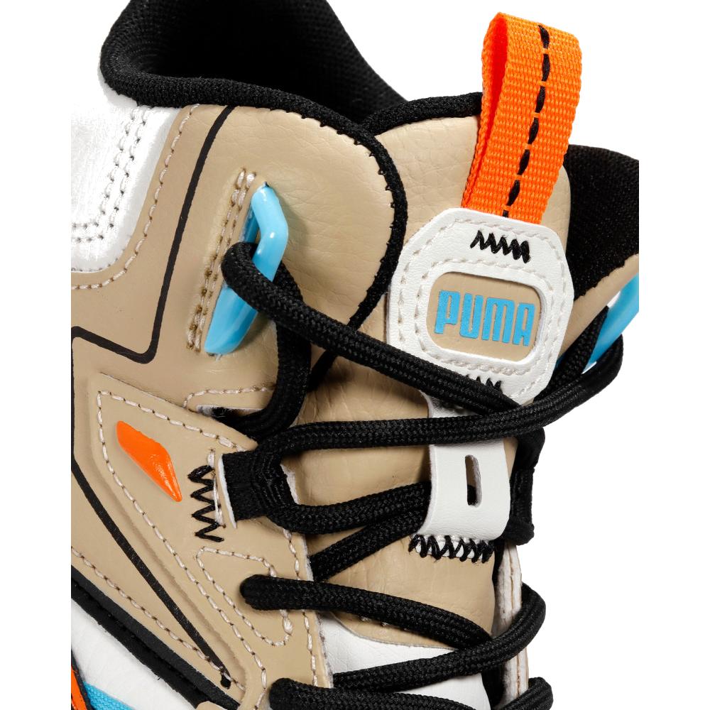 Foto 4 pulgar | Tenis Puma Trinity Mid Hybrid L Beige para Hombre