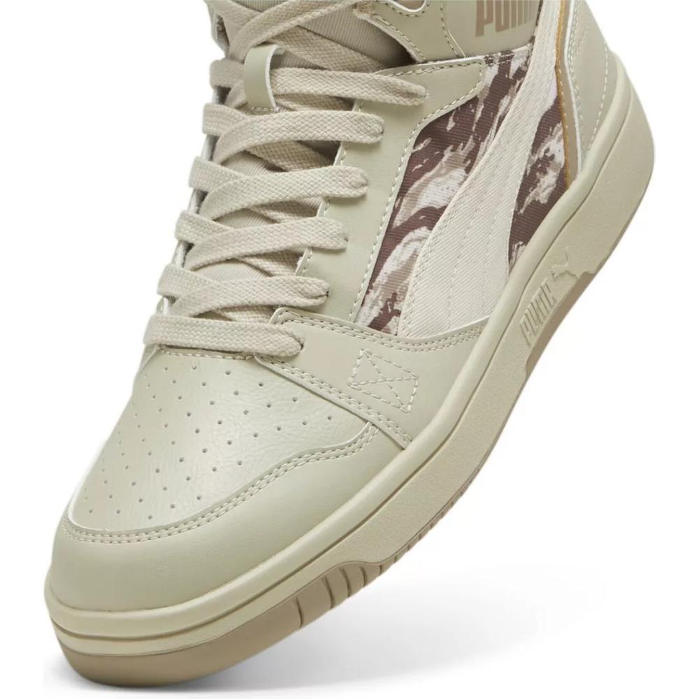 Foto 3 | Tenis Puma Rebound V6 Protective Nature Beige para Hombre