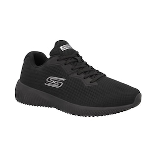 Foto 2 | Tenis Caballero Skechers Memory Foam Training Hombre Negro