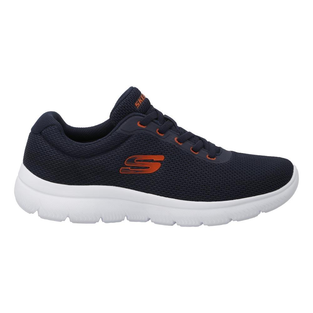 Tenis Hombre Skechers Correr Original Deportivo Azul