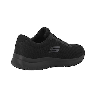 Foto 3 | Tenis Hombre Skechers Memory Foam Running Transpitables Negro