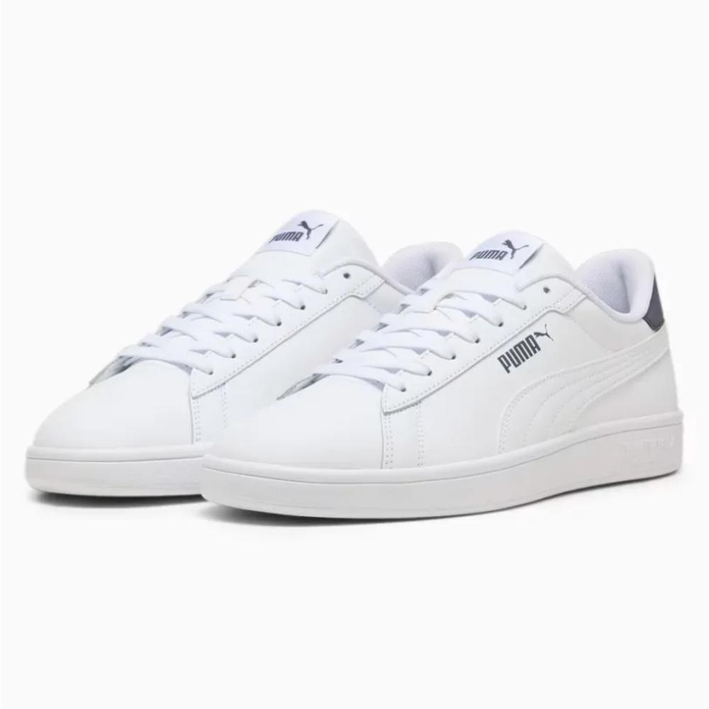 Foto 4 pulgar | Tenis Puma Smash 3.0 L Blancos para Hombre