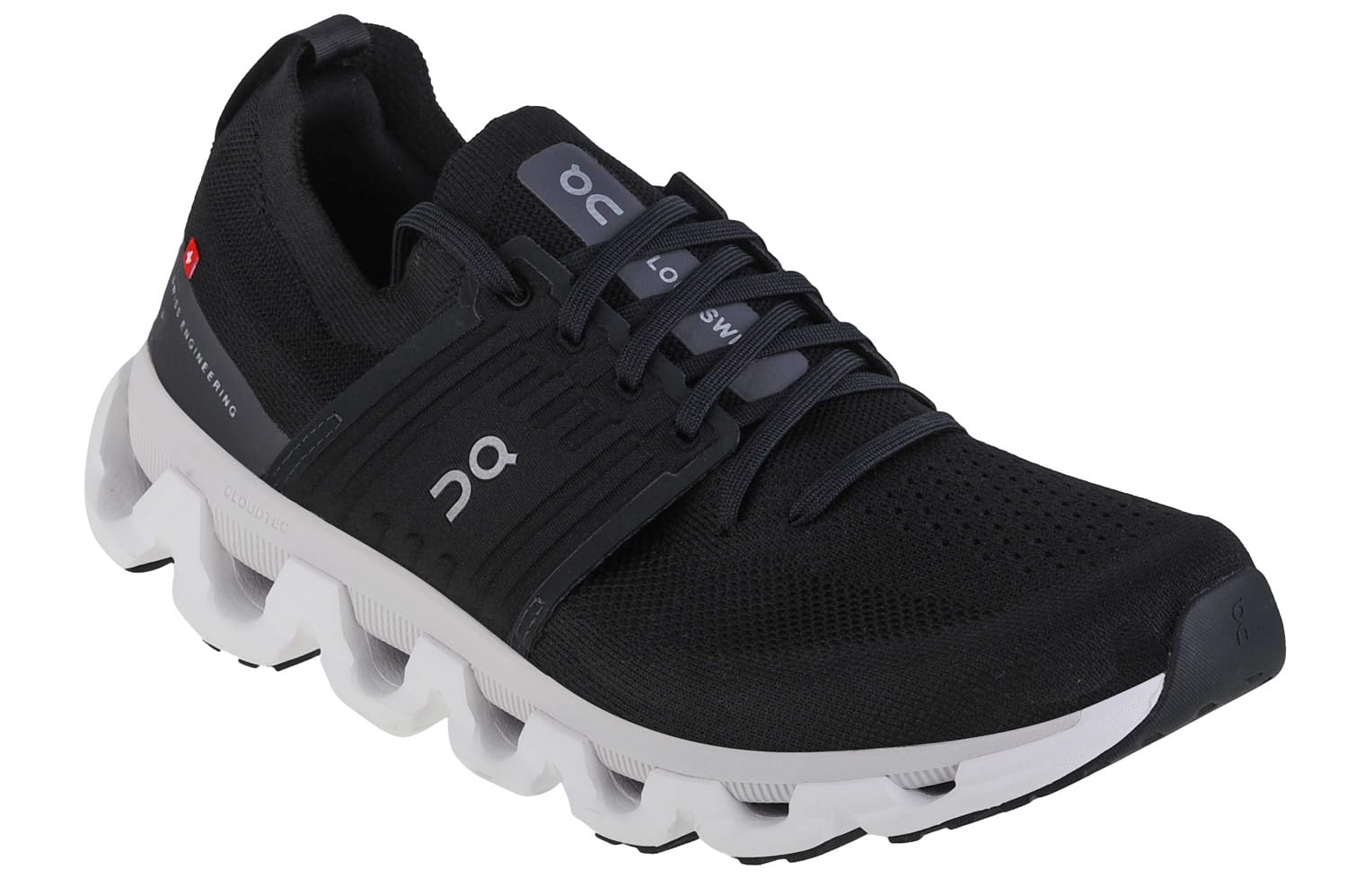 Foto 2 pulgar | Zapatillas On Cloudswift 3 Para Hombre, Todas Negras, Talla 12 Ee. Uu. - Venta Internacional.