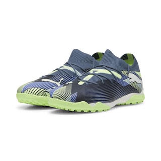 Foto 3 | Tenis para Fútbol Rápido Puma Future 7 Match Azules para Hombre