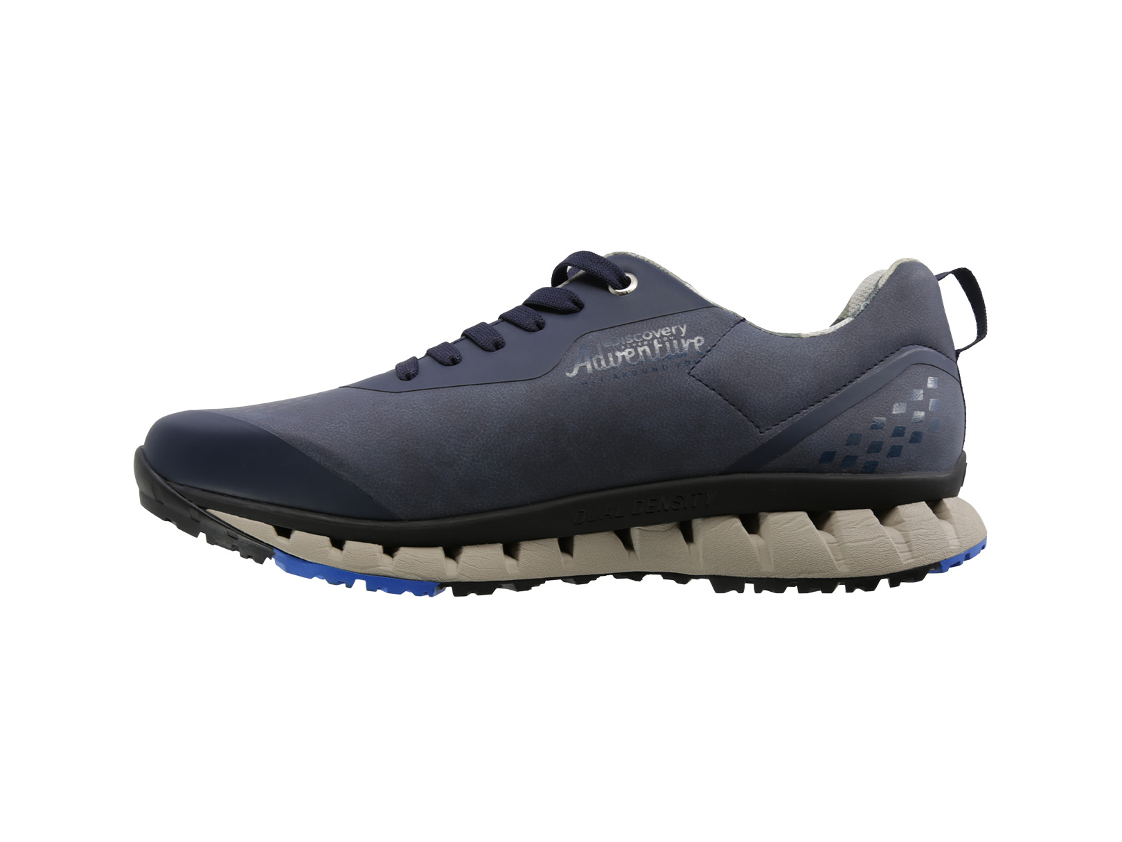 Foto 4 | Tenis Sneaker Senderismo Discovery Tai 2344 Azul Para Hombre