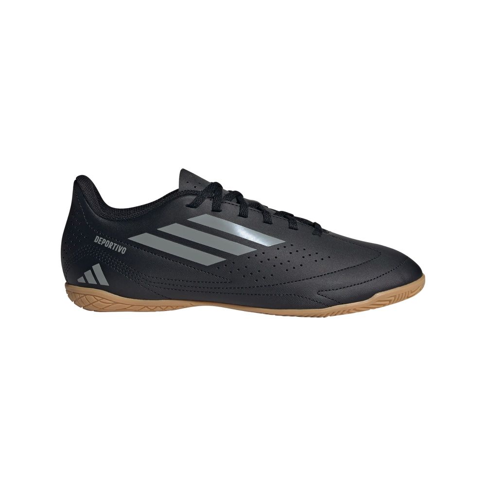 Foto 2 pulgar | Calzado De Fútbol Deportivo Iii Cancha Cubierta Adidas Negro Hombre