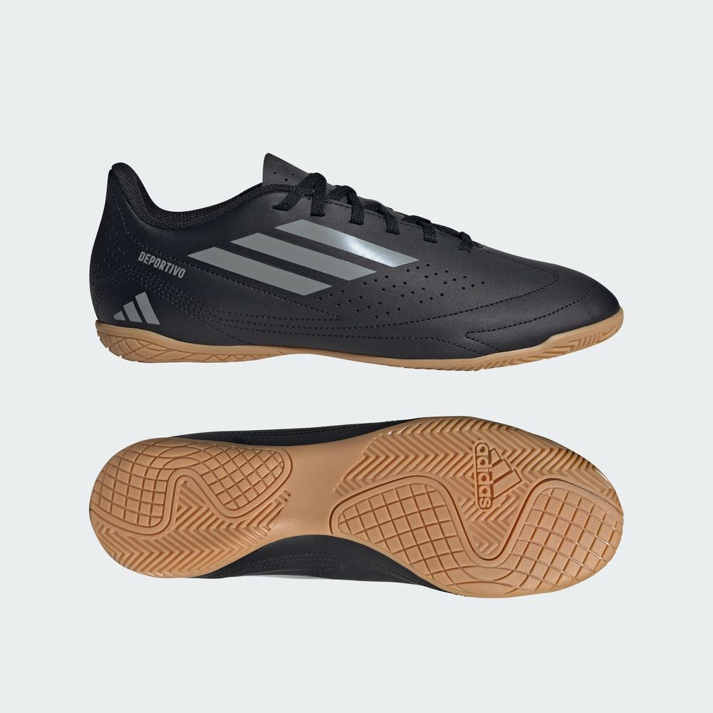Foto 5 pulgar | Calzado De Fútbol Deportivo Iii Cancha Cubierta Adidas Negro Hombre