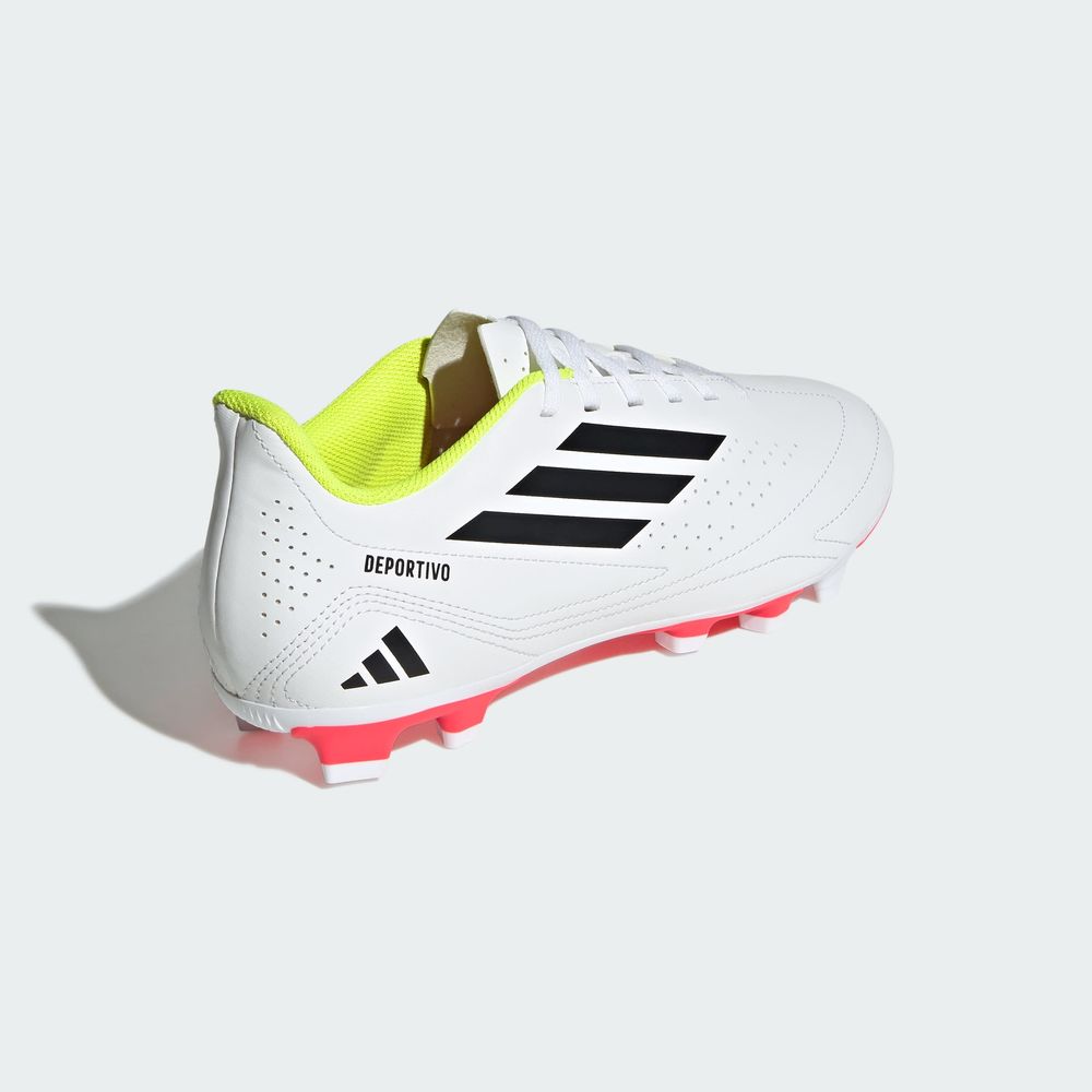 Foto 8 | Calzado De Fútbol Deportivo Iii Multiterreno Adidas Blanco Hombre