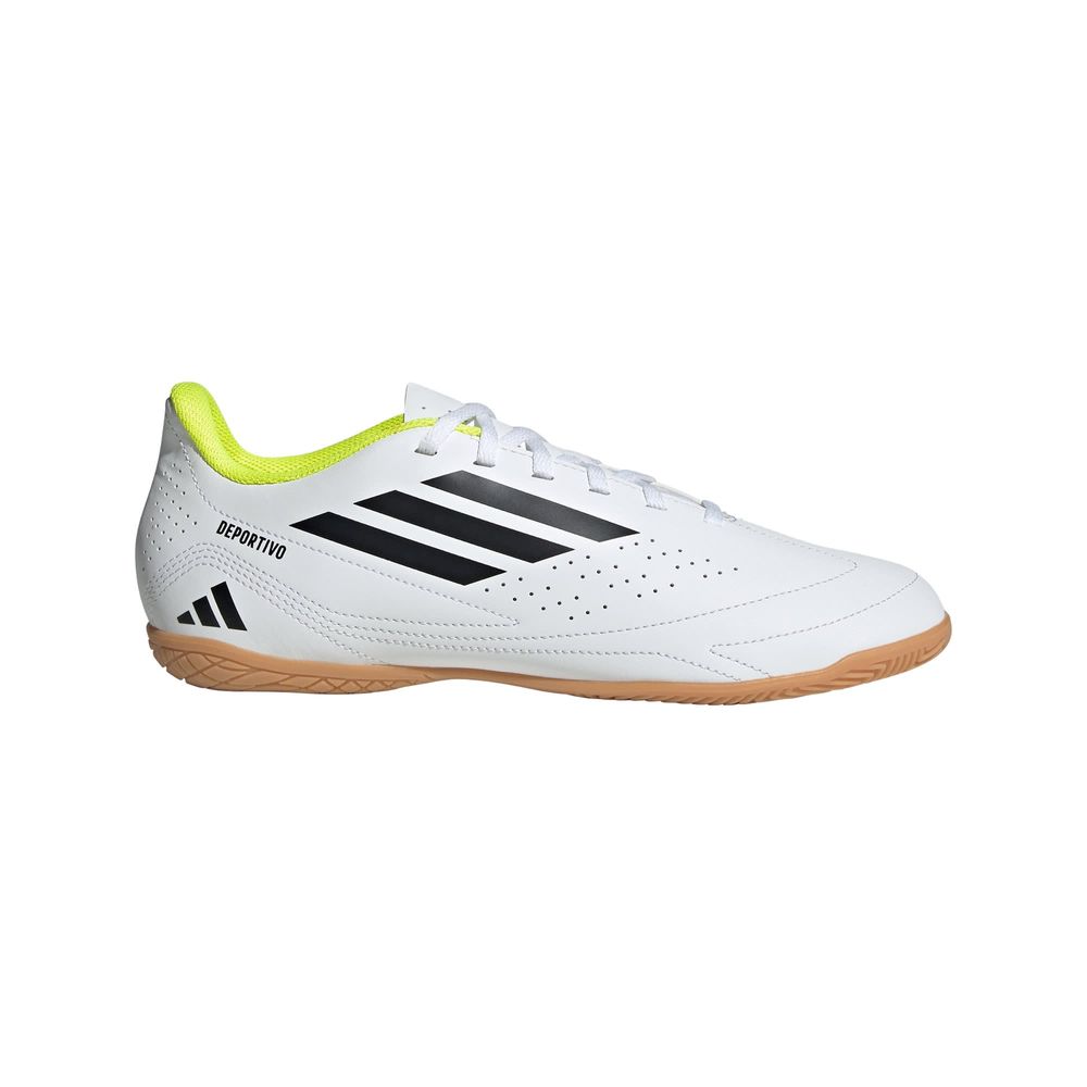 Foto 2 pulgar | Calzado De Fútbol Deportivo Iii Cancha Cubierta Adidas Blanco Hombre