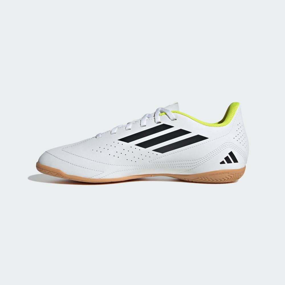 Foto 4 pulgar | Calzado De Fútbol Deportivo Iii Cancha Cubierta Adidas Blanco Hombre