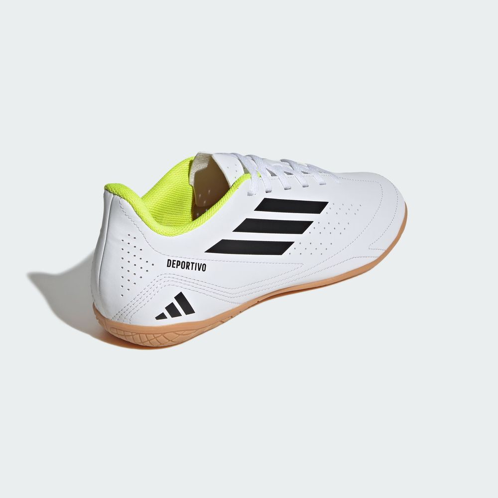 Foto 9 pulgar | Calzado De Fútbol Deportivo Iii Cancha Cubierta Adidas Blanco Hombre