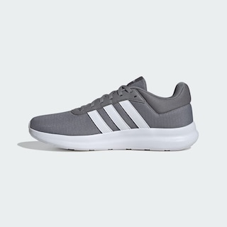 Foto 3 | Tenis Lite Racer 4.0 Adidas Gris Hombre