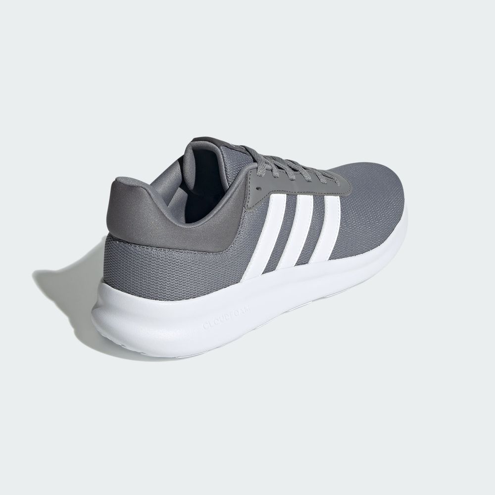 Foto 8 pulgar | Tenis Lite Racer 4.0 Adidas Gris Hombre