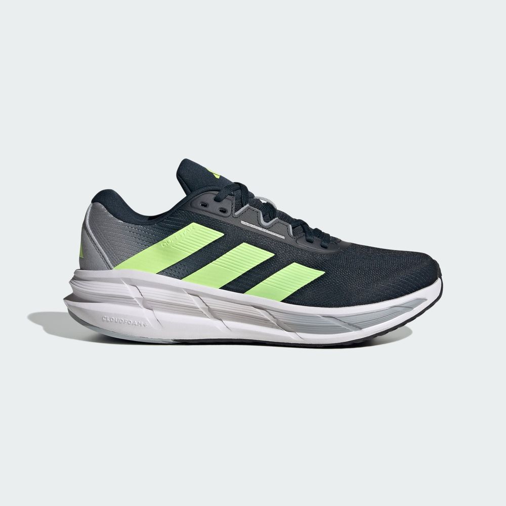Foto 2 | Tenis de Running Adidas Questar 3 Azules para Hombre