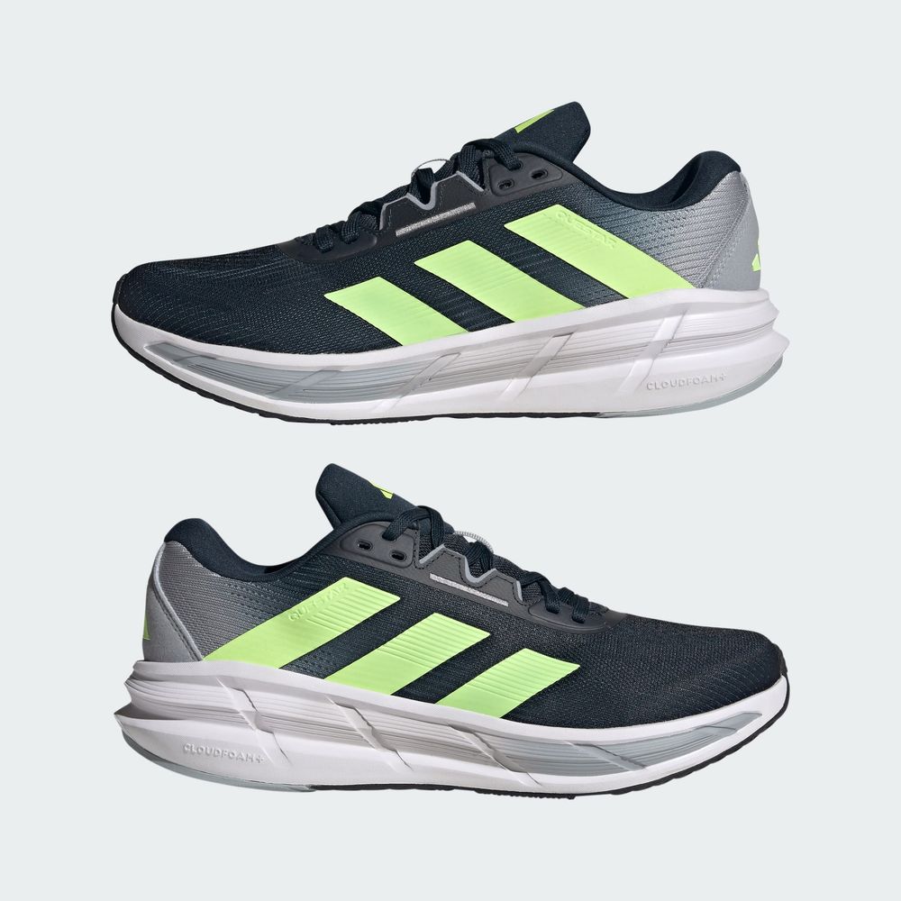 Foto 8 | Tenis de Running Adidas Questar 3 Azules para Hombre