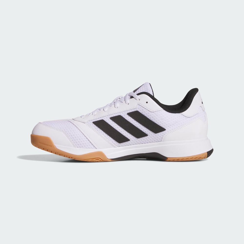 Foto 4 pulgar | Tenis Adidas Ligra 8 M Blancos para Hombre