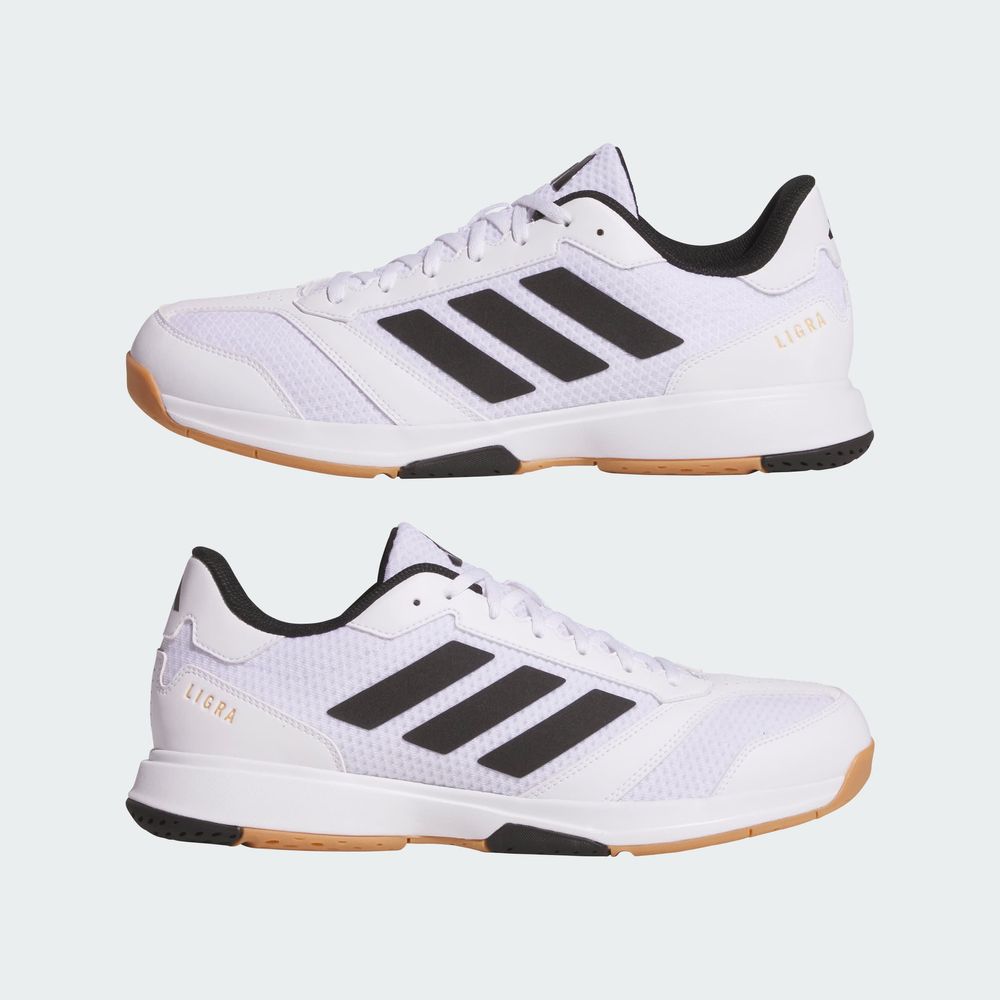 Foto 8 | Tenis Adidas Ligra 8 M Blancos para Hombre