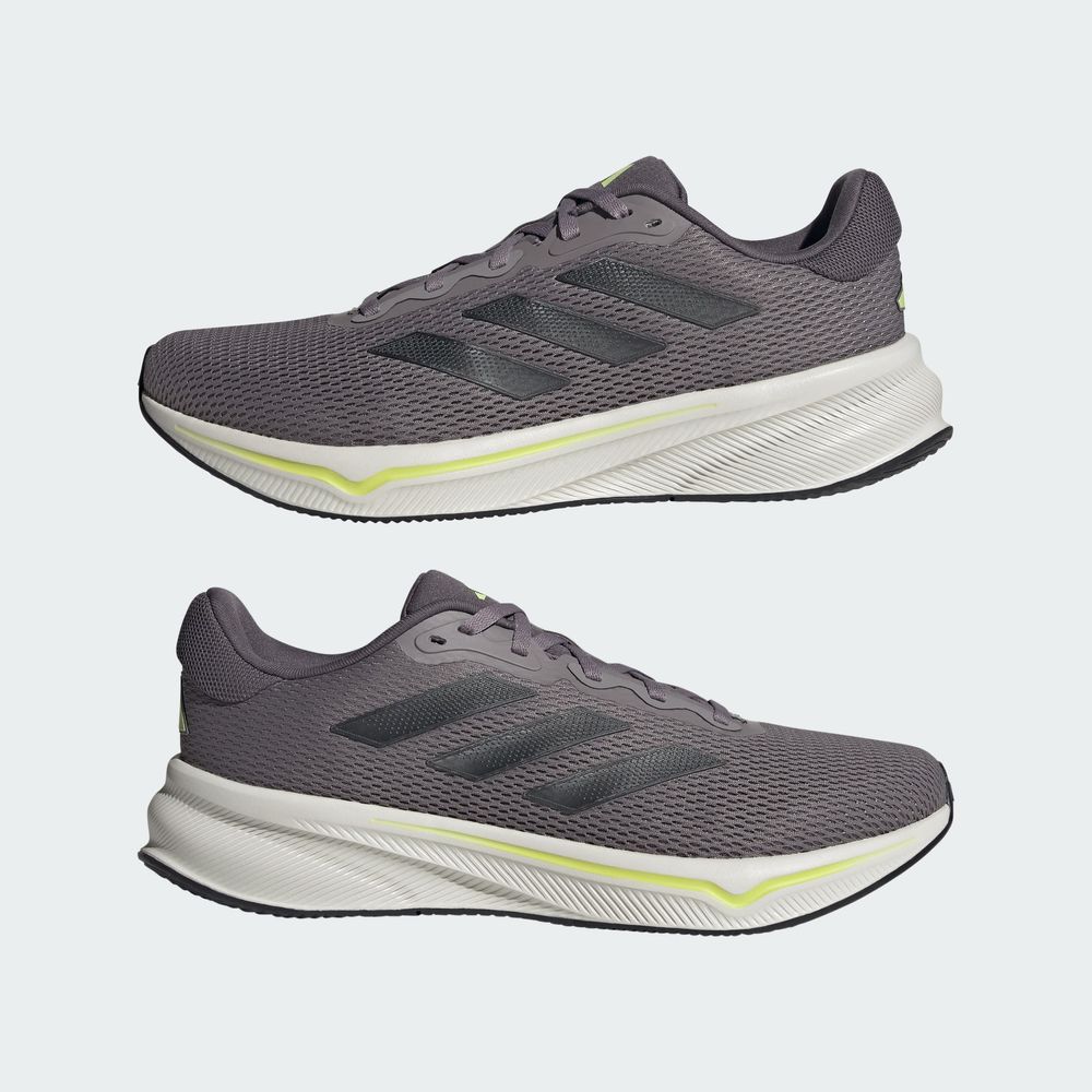 Foto 9 pulgar | Tenis Response Adidas Gris Hombre